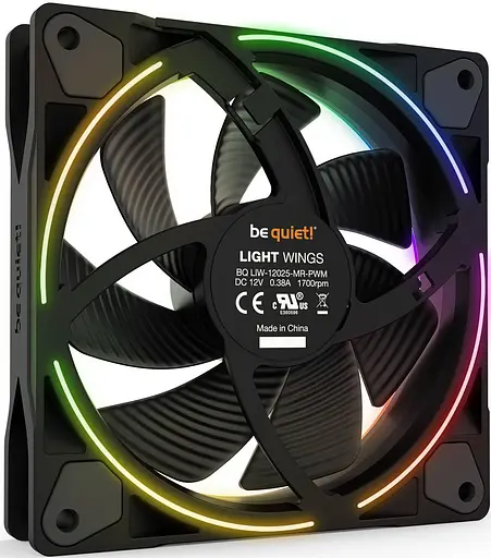 Комплект вентиляторів Be quiet! Light Wings 140mm PWM 3 pack (BL078) - фото 2