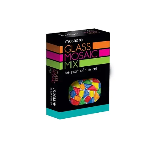 Дитячий набір для творчості Мозаїчний мікс Mosaaro MA5003 блакитний, зелений, жовтий, червоний - фото 1
