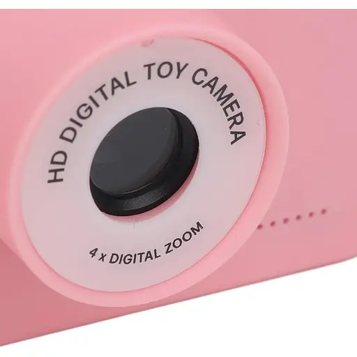 Детская селфи-камера 1080P HD экран 48MP розовая - фото 6