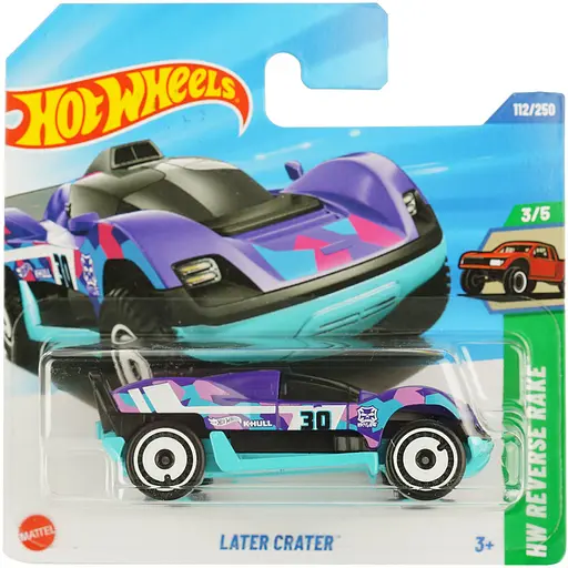 Базовая машинка Hot Wheels HW Reverse Rake Later Crater разноцветная (5785) JBB71-N521