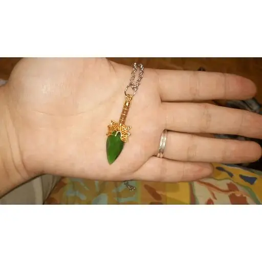 Кулон Доту Скіпетр Аганіма Dota 2 Aghanim's Scepter зелений.374 - фото 3