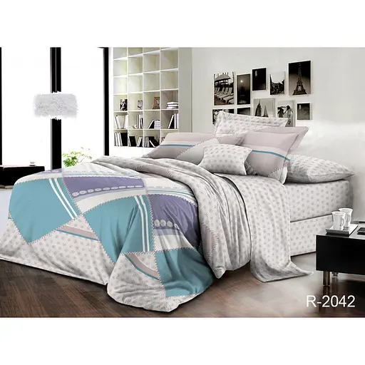 Комплект постільної білизни TAG Tekstil 000075994 (R2042)