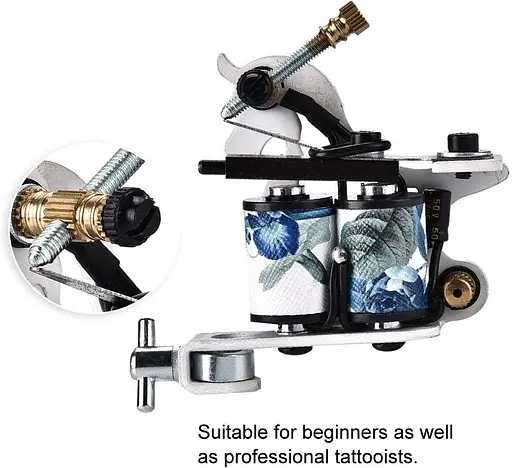 Професійна машина для татуювання зі сплаву мідна котушка шейдер-пістолет - фото 2