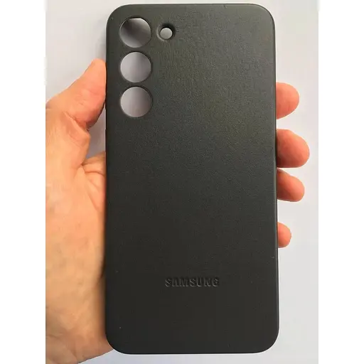 Оригінальний шкіряний чохол Samsung Leather Case Cover для Galaxy S23 Plus (6.6") Black (EF-VS916LBEGRU) - фото 5