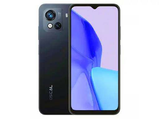 Смартфон Oscal C80 8/128GB Midnight Black - фото 1