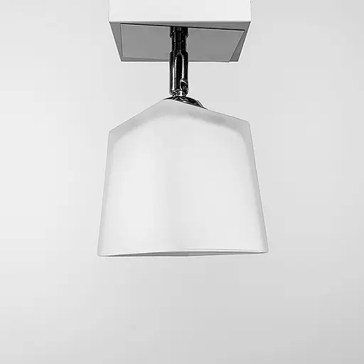 Світильник на 1 плафон в білому корпусі 10х10 см Line F Арт. 51203/1 WT - фото 4