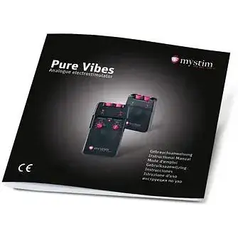 Электростимулятор Mystim Pure Vibes, 2 канала, 3 программы, механические переключатели - фото 4