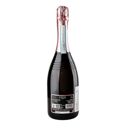 Вино игристое Serena 1881 Prosecco DOC Rose Brut Millesimato розовый брют 11% 0.75 л - фото 3