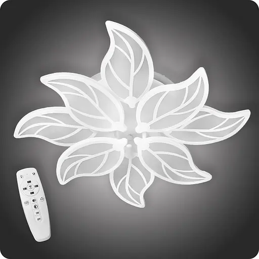 Люстра світлодіодна 517 Dlight 3color з пультом 135Вт Білий (01933) - фото 2