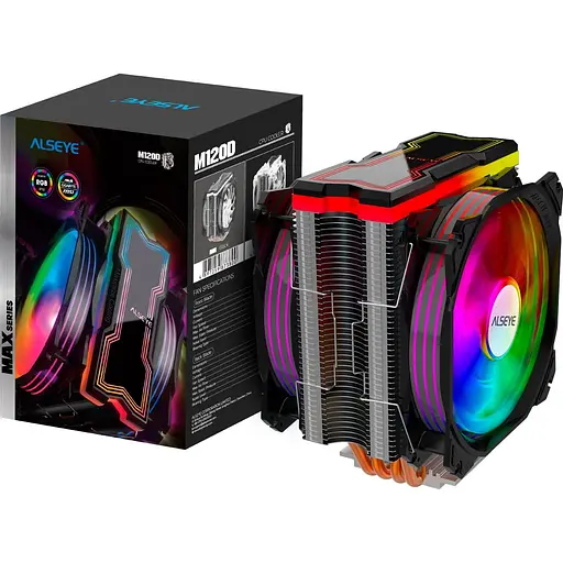Кулер для процесора alseye M120-DB (AS.01.01.0024) - фото 9