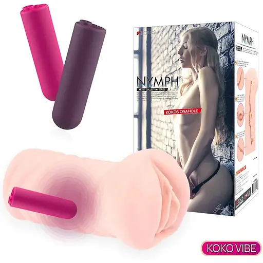 Мастурбатор-вагина Kokos Nymph Vibe - фото 3
