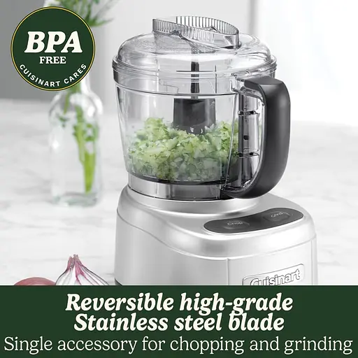 Cuisinart Mini Prep Pro - міні-подрібнювач і компактний процесор в 1, багатофункціональний, двосторонній ніж з нержавіючої сталі, - фото 5