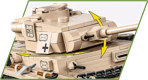 Конструктор COBI танк 1:28 PANZER III AUSF.J 2562 - фото 6