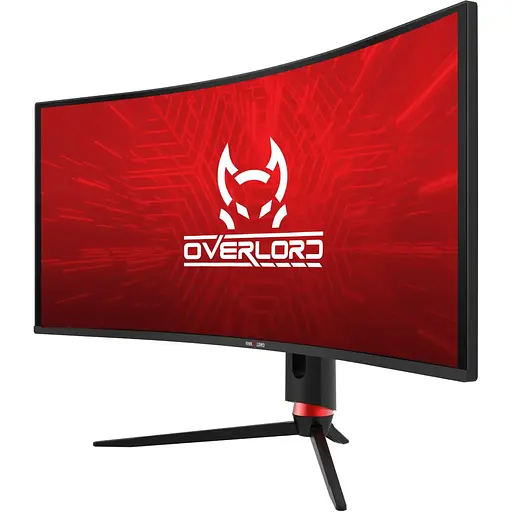 Монітор 34" QUBE Overlord C34UQ180H Curved UWQHD VA 180Hz (C34UQ180H) - фото 3