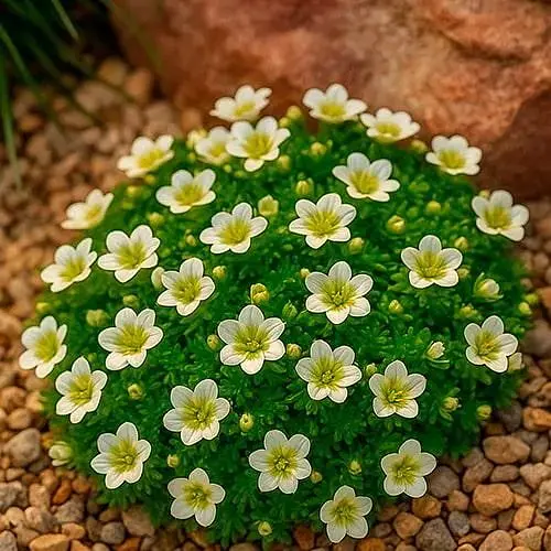 Ломкамень Арендса Weisser Zwerg (187796) 1 саженец в упаковке - фото 1