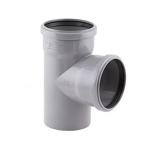 Тройник PPR канализационный TA Sewage 110, 90° TASTRPP90110 - фото 1