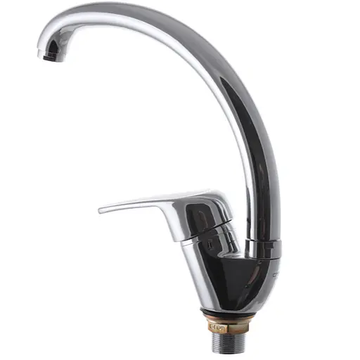 Змішувач для кухні CRON MAGIC 777 чорна ручка (CR0115) - фото 3