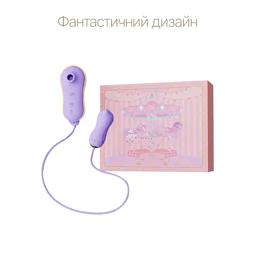 Набір секс-іграшок Zalo Rose Series Unicorn Set 2 шт. фіолетовий - фото 14