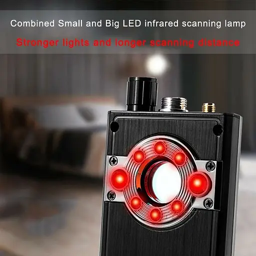 Детектор жучков, индикатор прослушки, устройство для обнаружения скрытых камер Protect K-68 (Усовершенствованная версия) (100625) - фото 7