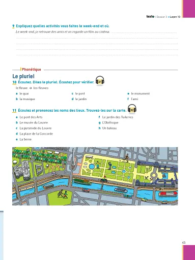 Texto. Niveau 1. Cahier d'activites + CD audio - фото 9