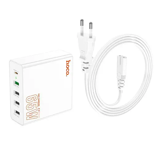 Зарядное устройство адаптер 5 портов HOCO Vision five-port charger C114A 65 вт - фото 1