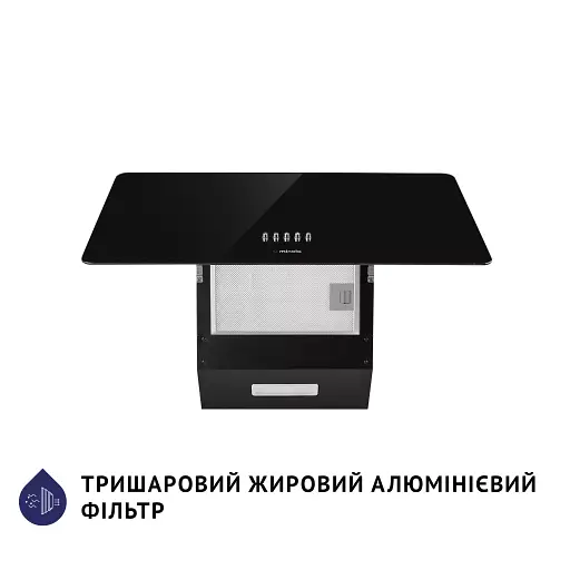 Вытяжка декоративная наклонная Minola HDN 6224 BL 700 LED - фото 6