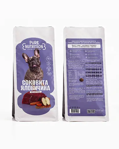 Cухий корм Pure Nutrition для собак малих порід з яловичиною 5кг - фото 2