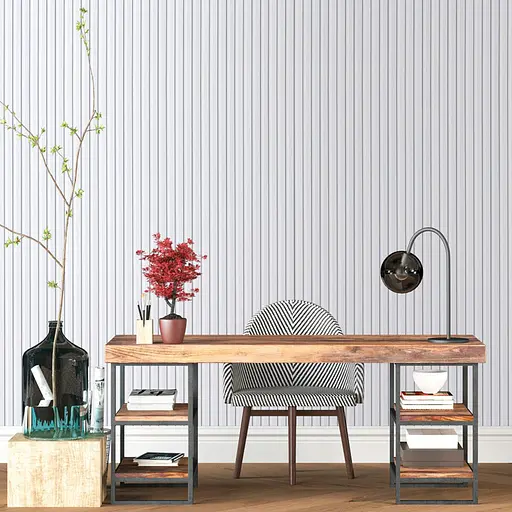 Рейка декоративна Wall Sticker WPC стінова 3000х150х9 мм Білий SW-00001866 - фото 7