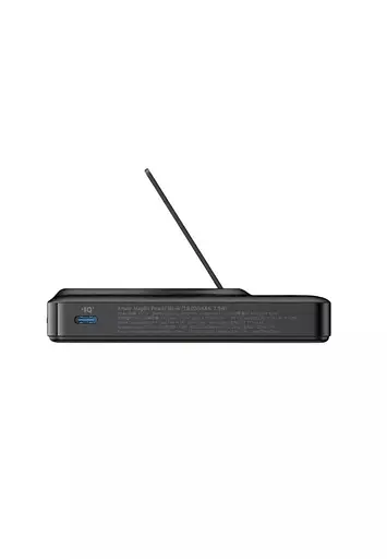 Магнітний Magsafe повербанк Anker A1652 Mag Go 10 000 mAh з бездротовою зарядкою та підставкою чорний - фото 4
