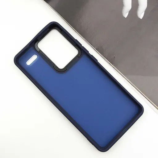 Чохол TPU / PCLyon Frosted для Xiaomi Redmi Note 13Pro+ Navy Blue - фото 3
