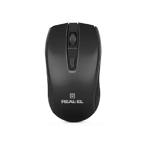 Мишка REAL-EL RM-308 Wireless Black - фото 2