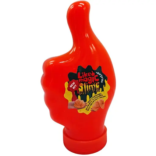 Вязкая масса слайм Danko Toys Like Magic Slime LMS-01-01U 300 г оранжевая
