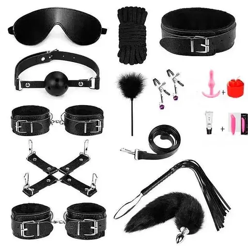 БДСМ набор из 16 предметов K000969 - фото 2