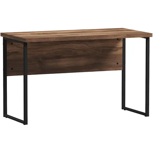 Стіл прямий лофт з екраном ОП-161 Orange-Line 1200х600х750 Чорний/Дуб Бароко рістретто