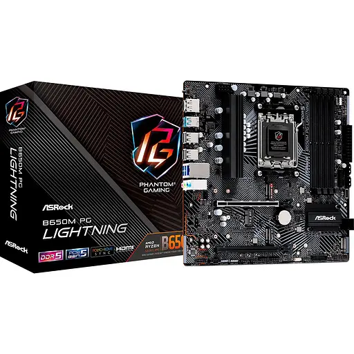 Материнская плата ASRock B650M PG Lightning [140213]
