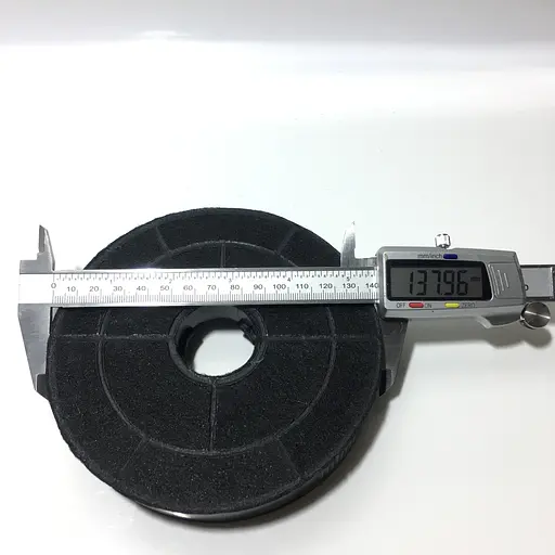 Фильтр угольный (2 шт.) для кухонной вытяжки Ventolux GARDA 60, 50 (450), (700), D=138 мм - фото 6