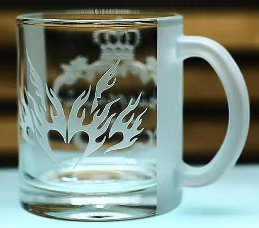 Іменна скляна чашка 320 мл Тато  подарунок для батьків  кружка з гравіюванням татусеві - фото 6