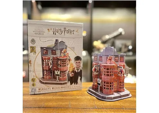 Пазл 4D Puzz 3D Відьмацькі витівки Візлі Гаррі Поттер Weasley's Wizard Wheezes Set 3D puzzle 62 ел. (4dpuz003) - фото 8