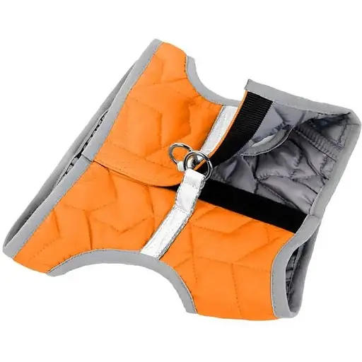 Шлея AiryVest One м'яка розмір XS2 помаранчева - фото 2