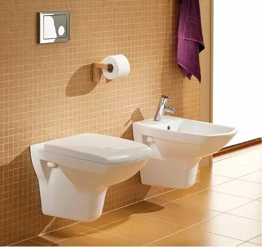 Унітаз підвісний CET 548 Cersanit Carina CleanOn з дюропластовим сидінням SoftClose+QuickRelease 30412 - фото 5