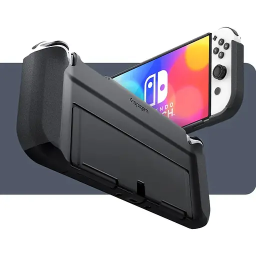 Чохол Spigen Thin Fit для Nintendo Switch OLED Black (ACS04239) [113505] - фото 15