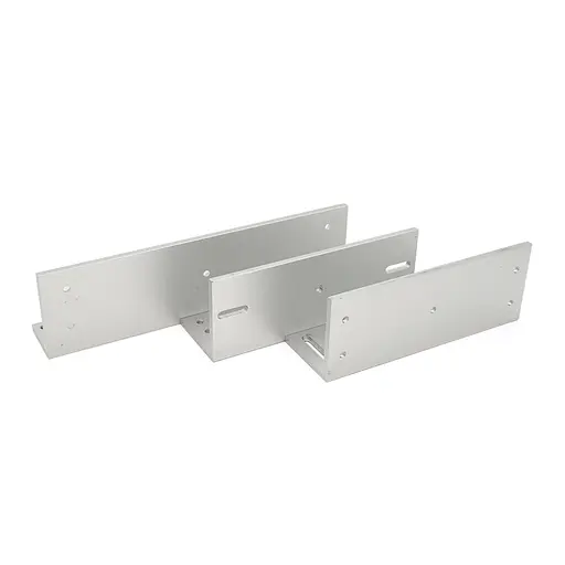 Монтажный угольник YOSO L-образный для электромагнитного замка (500 кг), 265 мм, цена за штуку. - фото 2