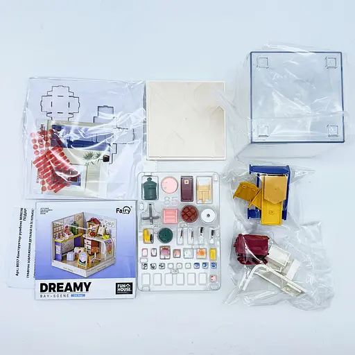 Конструктор-румбокс Mini House серії Інтер'єр Міні - Крамниця подарунків (8037) - фото 6