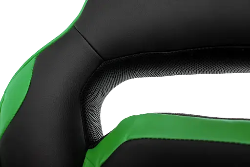 Геймерское кресло GT Racer черное с зеленым (X-2749-1 Black/Green) - фото 11