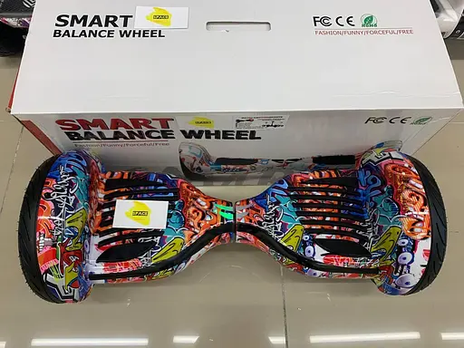 Гіроборд Smart Balance AllRoad 10.5" SUV Premium Hip-Hop Miami помаранчевий - фото 2