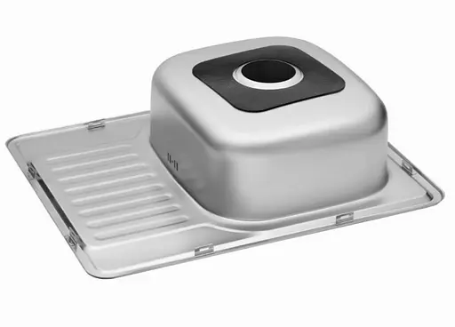 Кухонная мойка Kroner KRP Dekor - 6350 (0,8 мм) (CV022778) - фото 7