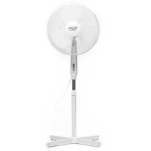 Вентилятор напольный Adler AD 7305  диметр 40см на подставке, мощность 90вт
