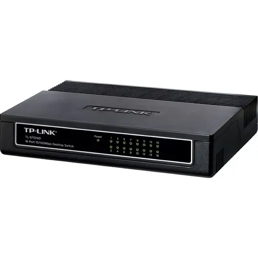 Коммутатор TP-Link TL-SF1016D неуправляемый настольный коммутатор - фото 3