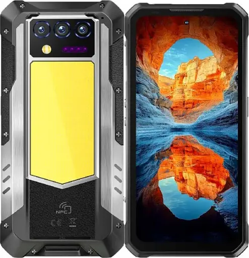 Смартфон Oukitel WP100 Titan 5G 16/512GB Night Vision + Проектор + Прожектор Black