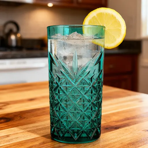 Набор высоких стаканов Pasavahce Timeless для напитков 450 мл 4 шт. зеленый (52800/Зел) - фото 3